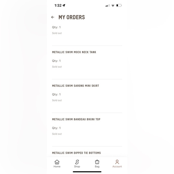 SKIMS Set Swim cover up sarong & mock neck - Picture 5 of 5